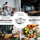 Klausberg, zestaw garnków marmurkowych, 12 elementów, kb-7967