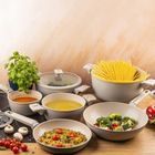 Klausberg, zestaw garnków marmurkowych, 12 elementów, kb-7969