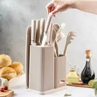 Klausberg, zestaw noży i przyborów kuchennych z deską w stojaku