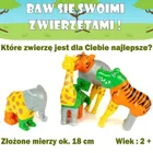 Klein, malblo magnetic, zwierzęta dżungli