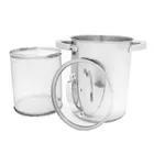 Könighoffer, wysoki garnek z sitkiem, indukcja, 4l, 16-21 cm