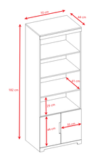 Kocot Kids, Tomi, regał, biały