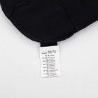 Komplet dziewczęcy, Czapka, Apaszka, czarny, Nicol