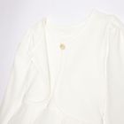 Komplet dziewczęcy, Sukienka, Bolerko, ecru, Nicol