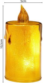 Koopman, świeca dekoracyjna LED, 8 cm