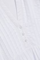 Koszula damska z długim rękawem, biała, Moodo