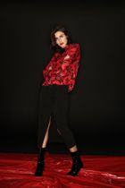 Koszula damska z długim rękawem, mix, Moodo