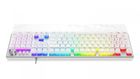 Krux, Frost RGB, klawiatura, srebrno-biała