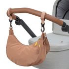 Lassig Green Label, Stretch Up Bum Bag, torba do wózka dla mam, almond