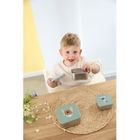 Lassig, Tiny Team, Piesek, snackbox ze stali nierdzewnej, pojemnik na przekąski, 3 szt.