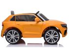Lean Cars, Audi Q8, pojazd na akumulator, pomarańczowy lakierowany