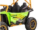 Lean Cars, Buggy Arctic Cat Wildcat XX, pojazd na akumulator, 24V14AH, zielony