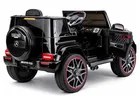 Lean Cars, Mercedes AMG G 63, pojazd na akumulator, czarny lakierowany