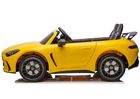Lean Cars, Mercedes GT63 AMG, pojazd na akumulator, DK-GT63 24V LCD, żółty