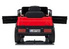 Lean Cars, Mercedes Unimog, pojazd na akumulator, HM7588 6V4Ah, czerwony