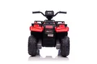 Lean Cars, quad, pojazd na akumulator, czerwony