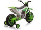 Lean Toys, Motor, pojazd na akumulator, zielony