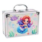 Lean Toys, zestaw piękności w walizce, kuferek syrenka