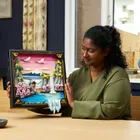 LEGO Art, Japoński krajobraz z kwitnącą wiśnią, 31218