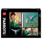 LEGO Art, Kolekcja zwierząt - papugi ary, 31211