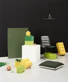 LEGO, Brick 4, szuflada klocek, czerwony