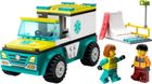 LEGO City, Karetka i snowboardzista, 60403