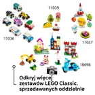 LEGO Classic, Kreatywne dinozaury, zabawka, 11041