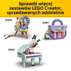 LEGO Creator, Flakon perfum z kwiatową ozdobą, 31383