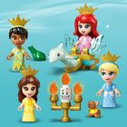 LEGO Disney Princess, Książka z przygodami Arielki, Belli, Kopciuszka i Tiany, 43193