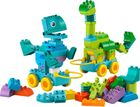 LEGO DUPLO, 3 w 1 Dinozaury na kółkach, 10451