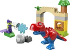 LEGO DUPLO, Dinozaur Spidey-Rex i Zielony Goblin, 10463