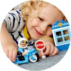 LEGO DUPLO, Motocykl policyjny, 10900