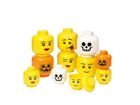 LEGO, mała głowa, dziewczynka, pojemnik do przechowywania