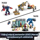 LEGO Marvel, Iron Man i War Machine kontra drony Hammera, 76320
