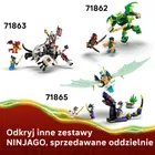 LEGO NINJAGO, Wielofunkcyjne pojazdy Kaia i Cole’a, 71864