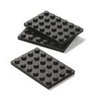 LEGO, szafka na klocki z szufladami, niebieska