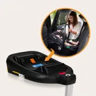 Lionelo, Astrid, fotelik samochodowy z bazą, i-Size, Beige Sand, 40-87 cm