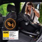 Lionelo, Astrid, fotelik samochodowy z bazą, i-Size, Black Grey, 40-87 cm