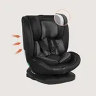 Lionelo, Bastiaan, I-size, fotelik samochodowy, 40-150 cm, Black Grey
