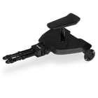 Lionelo, Buggy Board, uniwersalna dostawka do wózka, black onyx