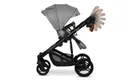 Lionelo, Mari Tour, wózek wielofunkcyjny z zestawem akcesoriów, 2w1, Grey Stone