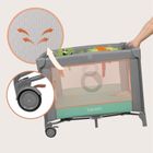 Lionelo, Mille Plus, kojec wielofunkcyjny, grey green