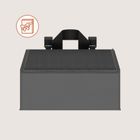 Lionelo, Sidepocket, organizer do łóżeczka, średni, grey