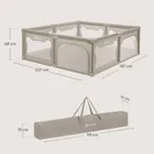 Lionelo, Willow XL, kojec, beige sand