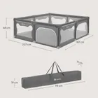 Lionelo, Willow XL, kojec, grey concrete