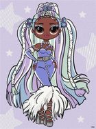 L.O.L. Surprise! malowanie po numerach, 30-40 cm