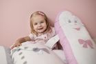 Lovely Dreams, Pani Tuliś, maskotka z pozytywką, różowa w kropki