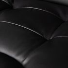 Malatec, fotel biurowy z podnóżkiem, czarny, 26195