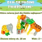 MalBlo, Magnetic, zwierzęta z dżungli, zestaw figurek