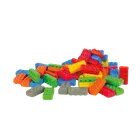 Marioinex, cegły junior, platformy dydaktyczne z klockami XL, 28 elementów